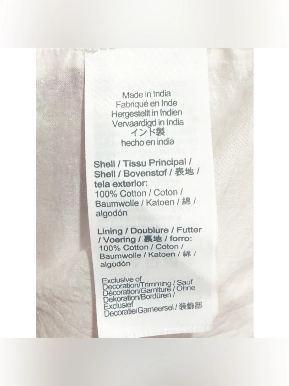 J. Crew Factory 100% cotton